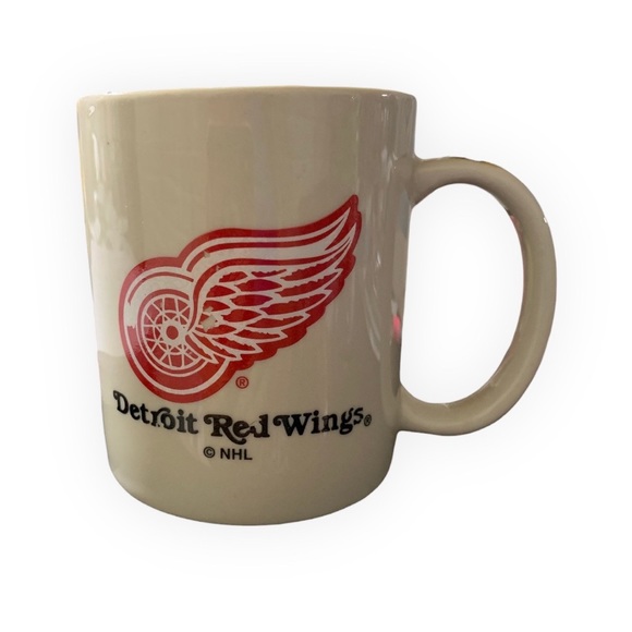NHL | Dining | Vintage Detroit Red Wings Nhl Hockey Coffee Mug 200s Era |  Poshmark